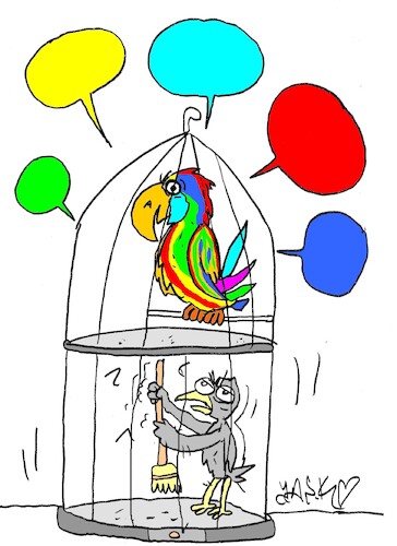 Cartoon: impasse of justice (medium) by yasar kemal turan tagged impasse,of,justice