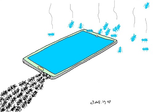 Cartoon: inebriation (medium) by yasar kemal turan tagged inebriation