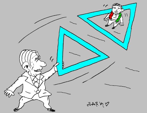 Cartoon: invasion (medium) by yasar kemal turan tagged invasion