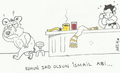 Cartoon: ISMAL GÜLGEC (medium) by yasar kemal turan tagged gülge,smail