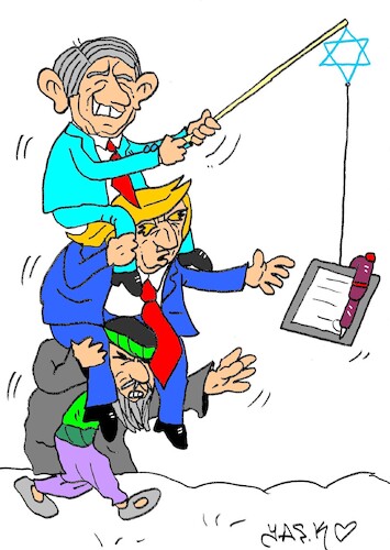 Cartoon: It never ends (medium) by yasar kemal turan tagged it,never,ends