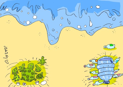 Cartoon: kumsal (medium) by yasar kemal turan tagged kumsal