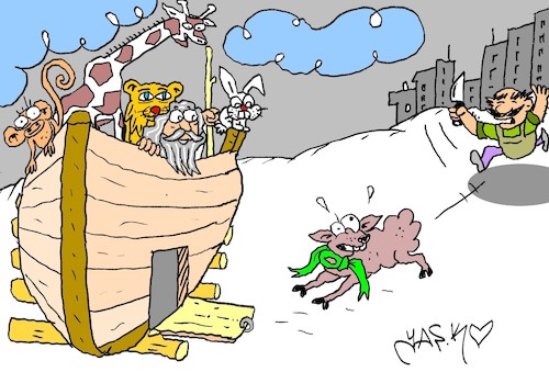 Cartoon: lap of mercy (medium) by yasar kemal turan tagged lap,of,mercy