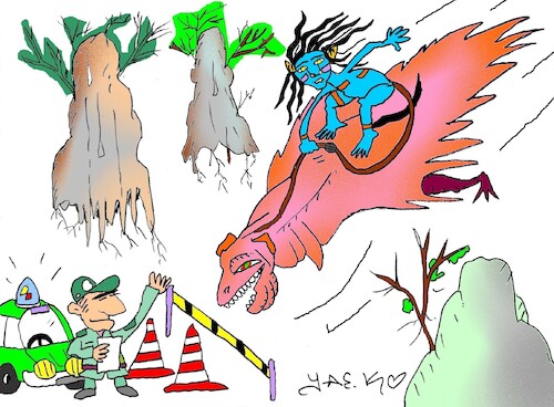 Cartoon: limit (medium) by yasar kemal turan tagged limit
