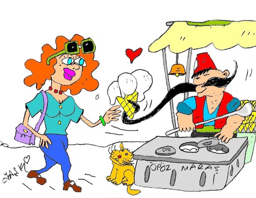 Cartoon: love (medium) by yasar kemal turan tagged love