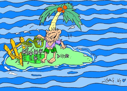 Cartoon: new agriculture (medium) by yasar kemal turan tagged new,agriculture