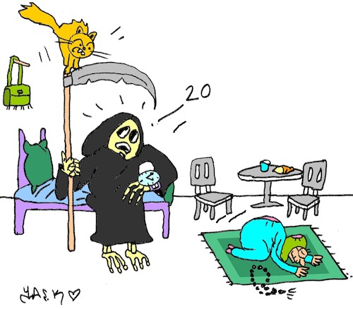 Cartoon: nine (medium) by yasar kemal turan tagged nine