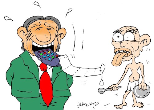 Cartoon: price (medium) by yasar kemal turan tagged price