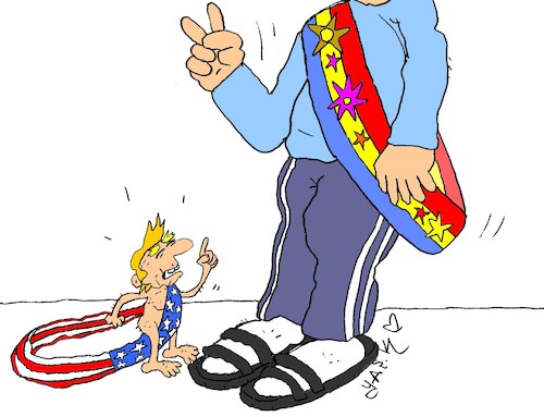 Cartoon: provocative (medium) by yasar kemal turan tagged provocative