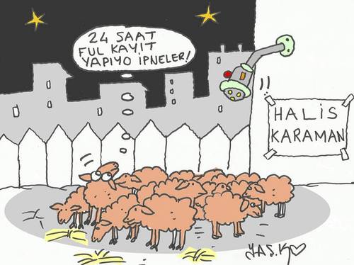 Cartoon: sacrificial (medium) by yasar kemal turan tagged sacrificial