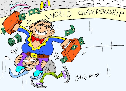 Cartoon: She will stand up one day (medium) by yasar kemal turan tagged she,will,stand,up,one,day