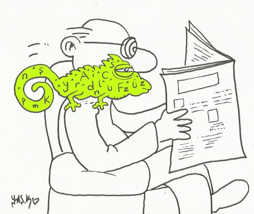 Cartoon: skillfully (medium) by yasar kemal turan tagged skillfully