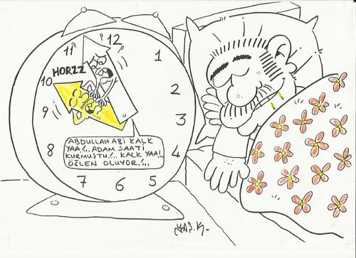 Cartoon: sleep (medium) by yasar kemal turan tagged sleep