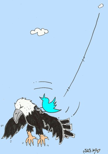 Cartoon: social media (medium) by yasar kemal turan tagged social,media