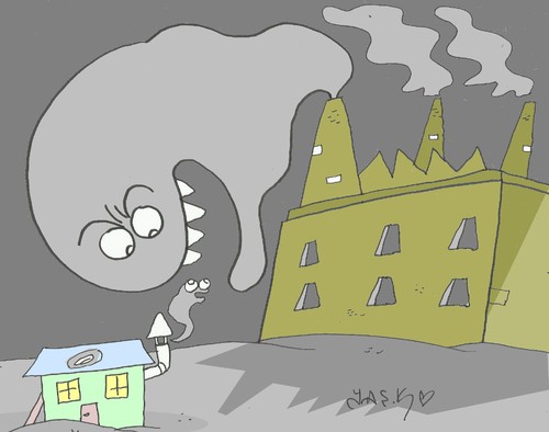 Cartoon: stove (medium) by yasar kemal turan tagged stove