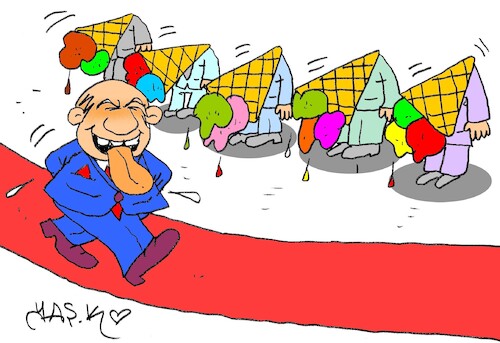 Cartoon: The Age of Fascism (medium) by yasar kemal turan tagged the,age,of,fascism