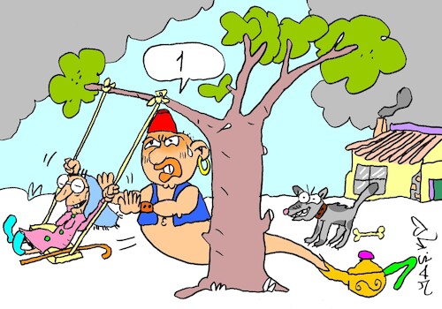 Cartoon: three rights (medium) by yasar kemal turan tagged three,rights