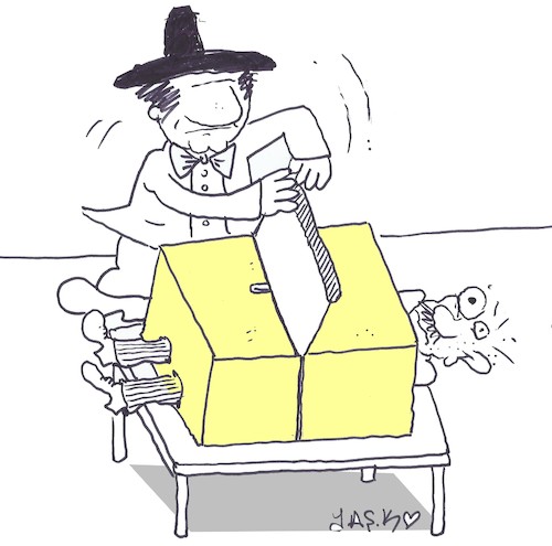 Cartoon: wizard (medium) by yasar kemal turan tagged wizard
