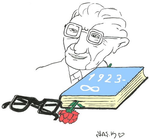 Cartoon: Yasar Kemal (medium) by yasar kemal turan tagged yasar,kemal