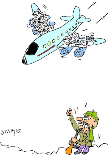 Cartoon: yni (medium) by yasar kemal turan tagged yni