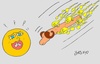 Cartoon: attack (small) by yasar kemal turan tagged attack,sperm,egg