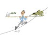 Cartoon: balance war (small) by yasar kemal turan tagged balance,war