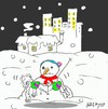 Cartoon: cold hands (small) by yasar kemal turan tagged cold,hands