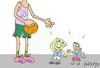 Cartoon: competition (small) by yasar kemal turan tagged competition