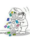 Cartoon: credit card (small) by yasar kemal turan tagged credit,card
