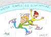 Cartoon: dangerous moves (small) by yasar kemal turan tagged dangerous,moves
