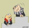 Cartoon: decision (small) by yasar kemal turan tagged decision