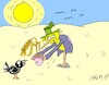 Cartoon: end of harvest (small) by yasar kemal turan tagged end,of,harvest