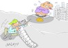 Cartoon: in place (small) by yasar kemal turan tagged in,place