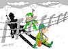 Cartoon: long affair (small) by yasar kemal turan tagged long,affair