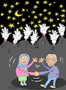 Cartoon: my mom and dad (small) by yasar kemal turan tagged my,mom,and,dad