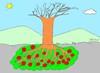 Cartoon: natural balance (small) by yasar kemal turan tagged natural,balance,tree,apple,nature