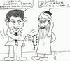Cartoon: obama and laden (small) by yasar kemal turan tagged obama and osama bin laden 007
