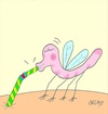 Cartoon: pipette (small) by yasar kemal turan tagged pipette mosquito