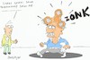 Cartoon: stress wheel (small) by yasar kemal turan tagged stress,wheel
