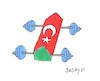 Cartoon: suleymanoglu (small) by yasar kemal turan tagged suleymanoglu