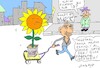 Cartoon: sunflower is very expensive (small) by yasar kemal turan tagged sunflower,is,very,expensive