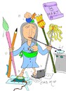 Cartoon: world women s day (small) by yasar kemal turan tagged world,women,day