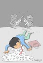 Cartoon: Young teacher (small) by yasar kemal turan tagged young,teacher