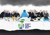 Cartoon: The last summit (small) by Emanuele Del Rosso tagged cop26,climate,change,global,warming,world,leaders