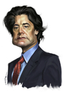 Cartoon: Kyle McLachlan (small) by Jeff Stahl tagged kyle mclachlan