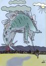 Cartoon: Drache zum zweiten (small) by Lutz-i tagged drachenfest zum zweiten