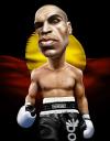 Cartoon: The Black Superman (small) by JKang tagged sport boxing mundine caricature