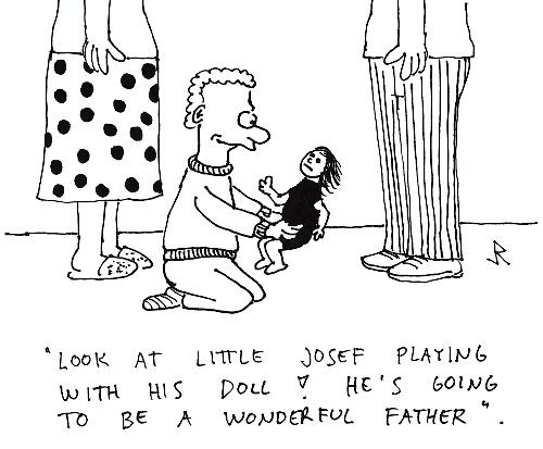 Cartoon: Mama Fritzl predicts (medium) by Jani The Rock tagged josef,fritzl