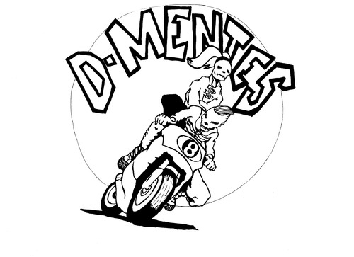 Cartoon: D-EMENTES (medium) by RAMONETX tagged mutant,love,bike,monster,zombie
