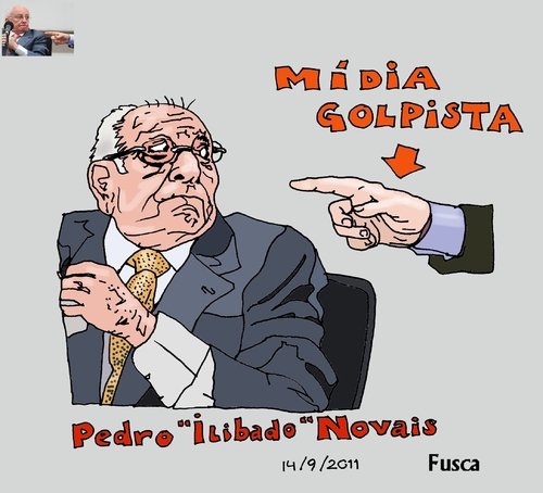 Cartoon: Lula Rousseff corrupt government (medium) by Fusca tagged rousseff,ministers,lula,corruption